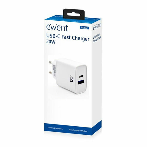 Cargador portátil Ewent EW1321 Blanco